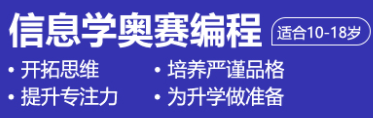 广州少儿编程信息学奥赛编程培训课程